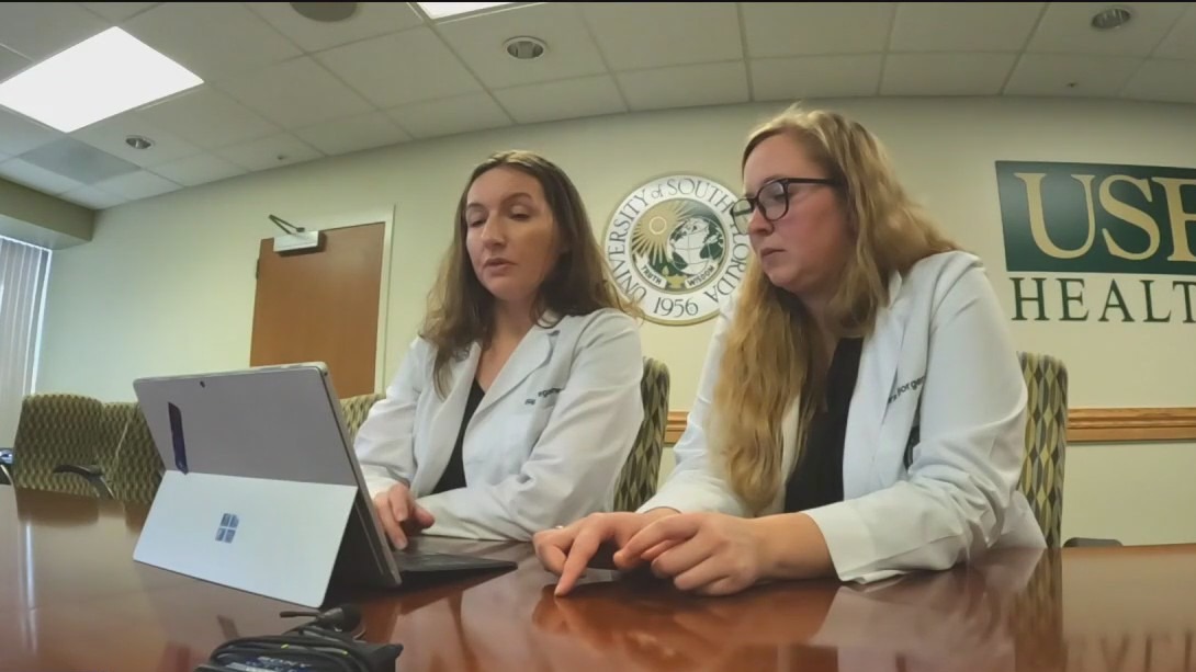 USF students helping Alzheimer's patients with health decisions